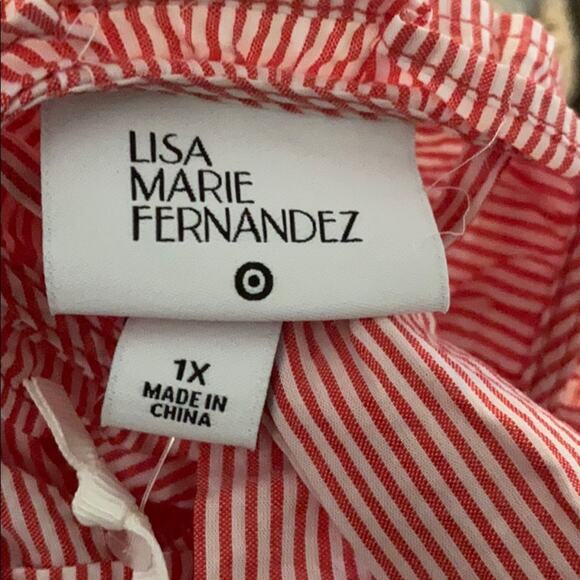 lisa marie fernandez seer sucker tie strap dress - Picture 13 of 14